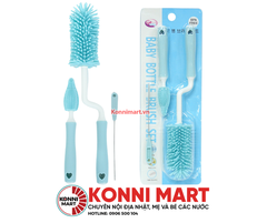 Bộ cọ bình silicon GB-Baby (3 chi tiết)