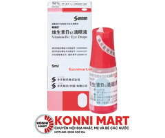 Thuốc nhỏ mắt giảm mỏi mắt, tăng cường thị lực Sancoba Ophthalmic Solution 0.02% 5mL