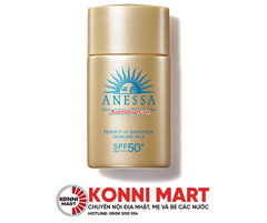 Bộ Đôi Sữa Chống Nắng Anessa Dưỡng Da Kiềm Dầu (60ml+20ml)