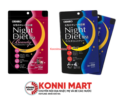 Trà giảm cân ban đêm của Nhật Orihiro Night Diet Tea Beauty