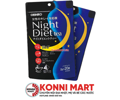 Trà giảm cân ban đêm của Nhật Orihiro Night Diet Tea Beauty