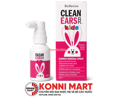 Xịt Tan Ráy Tai Clean Ears Kids 30ml - Úc