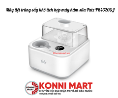 Máy tiệt trùng sấy khô tích hợp máy hâm sữa Fatz FB4320SJ