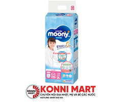 Tã quần Moony bé gái size XXL 26 miếng (13 - 25kg)
