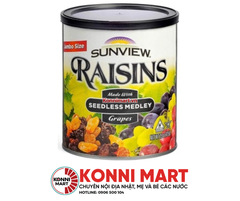 Nho khô không hạt Sunview Raisins Mỹ