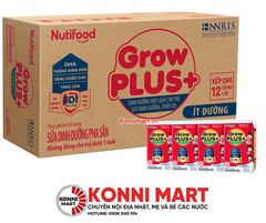 Sữa nước Nutifood Growplus+ ít đường 110ml/180ml