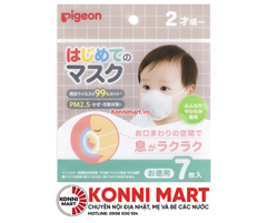 Khẩu trang gấu Pigeon set 7 cái