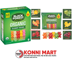 Kẹo dẻo Black Forest Organic Gummy Bears