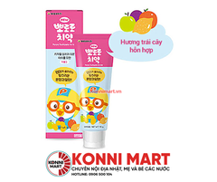 Kem đánh răng Pororo cho bé từ 2 tuổi
