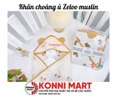 Khăn choàng ủ Zeloo muslin