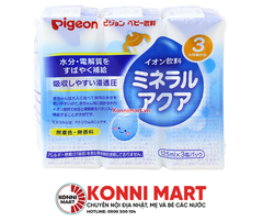 Nước ép bổ sung điện giải Pigeon cho bé 3m+(lốc 3*125ml)
