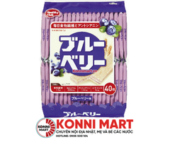 Bánh xốp Healthy Club bổ sung Chất xơ và Canxi vị việt quất