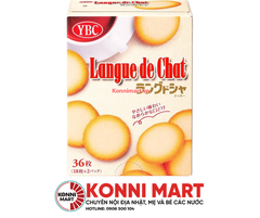 Bánh quy YBC Langue De Chat 117g