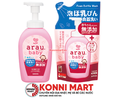 Nước rửa bình Arau