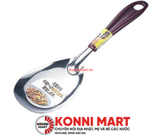 Muôi inox cán nhựa inomata 24cm hàng nội địa nhật bản