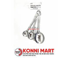 Bộ 3 Thìa Đong Gia Vị Inox Cao Cấp Hàng Nội Địa Nhật