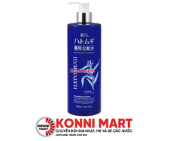 Nước hoa hồng Hatomugi Ý Dĩ Dưỡng Ẩm Dành Cho Da Khô 500ml