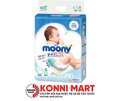Tã dán Moony size S 84 miếng (4 - 8kg)