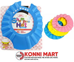 Mũ chụp gội đầu cho bé okazaki size 45-50cm hàng nội địa nhật bản