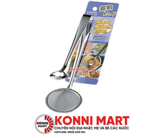 Bộ kẹp kèm muôi lưới inox ECHO vớt đồ chiên, rán tiện lợi, hàng nội địa Nhật