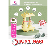 Đục lỗ núm ti bình sữa Kichilachi