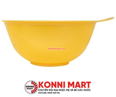 Chậu nhựa inomata có lỗ treo 2l - vàng hàng nội địa nhật bản