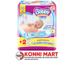 Bỉm dán Bobby S80 (4-8KG)