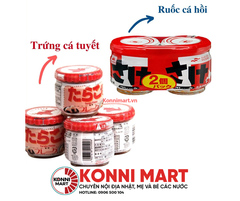 Ruốc Cá Hồi Ăn Liền, Trứng Cá Tuyết Nhật Ăn Dặm