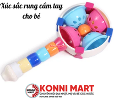 Xúc sắc rung cầm tay cho bé