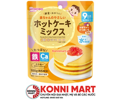 Bột làm bánh Wakodo Pancake cho bé 9 tháng
