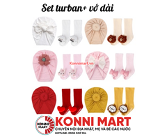 Set turban+ vớ dài