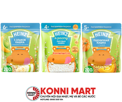 Bột ăn dặm Heinz của Nga nhiều vị (4M+)