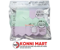 Bông mút trang điểm Daiso