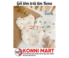Gối lõm trái tim Bona