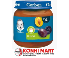 Mận Đen Nghiền Gerber Balan (4m+) 125g