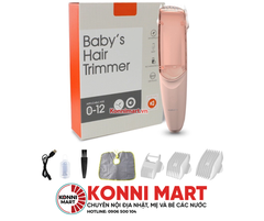Tông Đơ Cắt Tóc Baby's Hair Trimmer Cho Bé Từ 0- 12 Tuổi