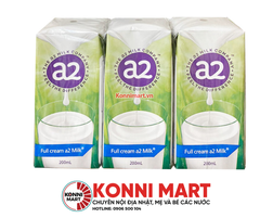 Sữa A2 nguyên kem dạng nước Úc 200ml (trên 1 tuổi và người lớn)
