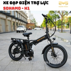 XE ĐẠP ĐIỆN TRỢ LỰC - SOHAMO H3