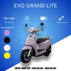 XE MÁY ĐIỆN EVO GRAND LITE