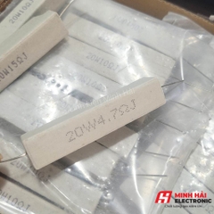 Trở sứ công suất 20W các loại 20W 4.7R, 20W10R, 20W15R, 20W22R