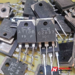 Cặp sò công suất SanKen A1186 C2837 tháo máy loại tốt - linh kiện Minh Hải