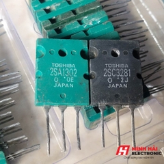 Cặp sò 2SA1302-2SC3281 tháo máy xanh đen hàng bãi A1302 C3182 loại tốt