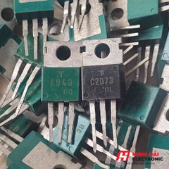 Cặp sò đệm A940 C2073 150V 25W 1.5A tháo máy chân dài đẹp