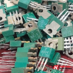 Transistor B834 và D880 tháo máy có màu xanh và đen