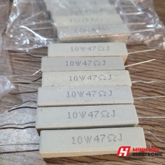 COMBO 10 TRỞ SỨ CÔNG SUẤT 10W 47R, 4.7R, 22R, 10R HÀNG MỚI ĐẸP