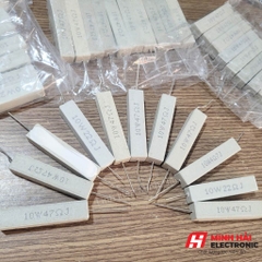 COMBO 10 TRỞ SỨ CÔNG SUẤT 10W 47R, 4.7R, 22R, 10R HÀNG MỚI ĐẸP