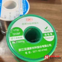 Thiếc hàn WSD nhẹ lửa giá tốt Sn63/Pb37 và thiếc hàn không chì