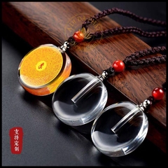 Dây chuyền Chú Lăng Nghiêm hộ thân 1 mặt đeo cổ