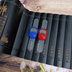 [HCM]Vòng tay cao su Combo 10vòng in danh hiệu A Di Đà Phật người lớn 180 cm