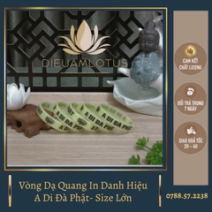 [HCM]Vòng tay cao su Combo 10vòng in danh hiệu A Di Đà Phật người lớn 180 cm